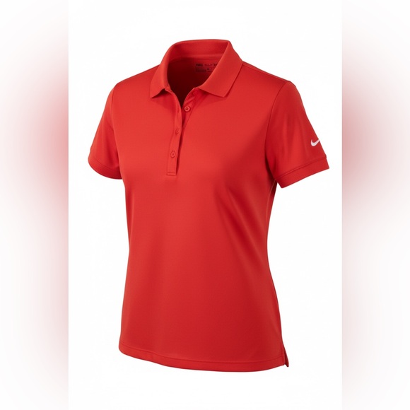 Nike Tops - Women’s Nike Golf Red Dri-Fit Shirt